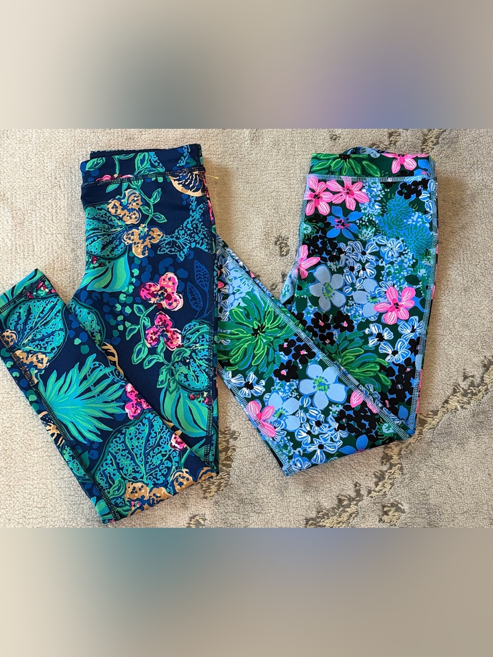 NWOT Lilly Pulitzer Kids Leggings Bundle Sz L(8/10)